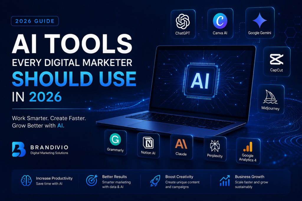 AI Tools Every Digital Marketer Should Use in 2026